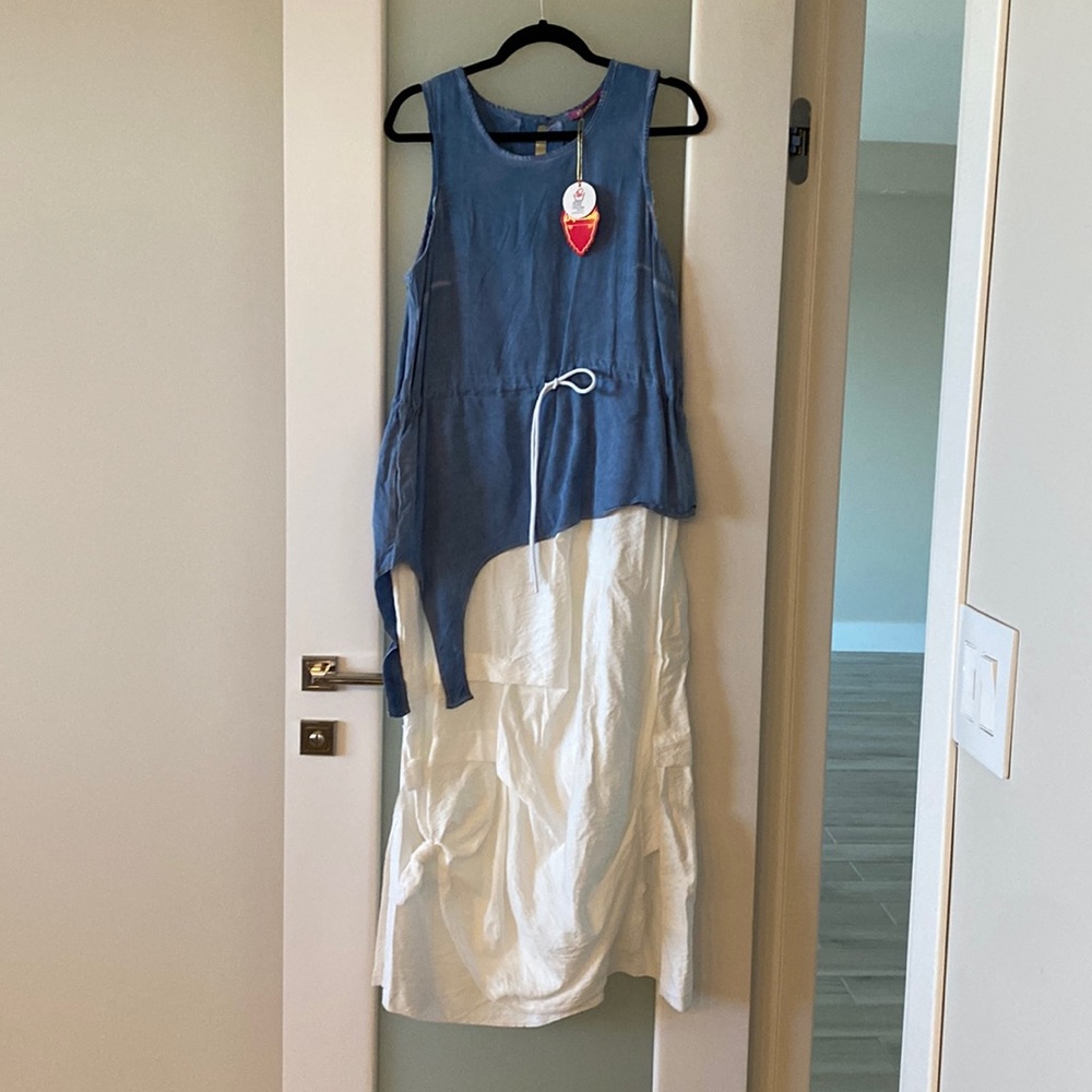 BNWT DQMANE EUROPEAN LONG SUNDRESS
